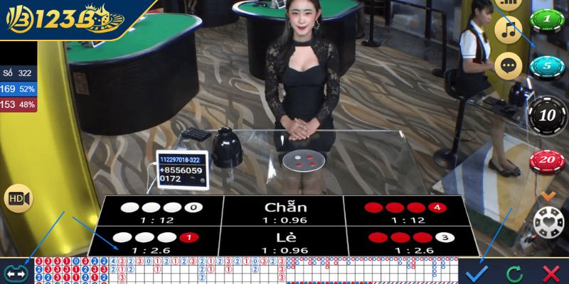 Tỷ lệ trả thưởng Xóc Đĩa cực kỳ hấp dẫn tại 123B