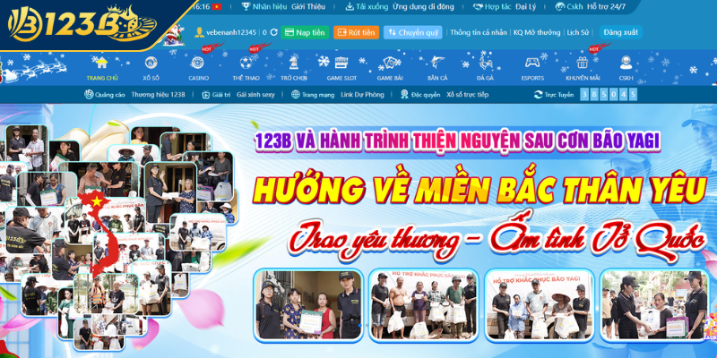 Xác minh tài khoản khi rút tiền 123B